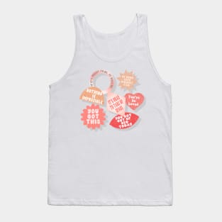 Positive Affirmation Patches Tank Top